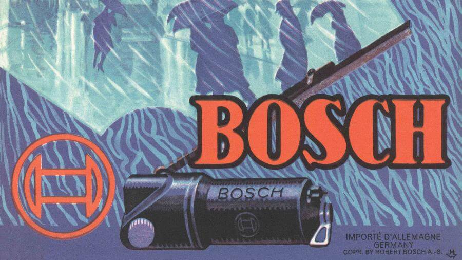 Ads of the first electrical Bosch Windshield Wiper 1926