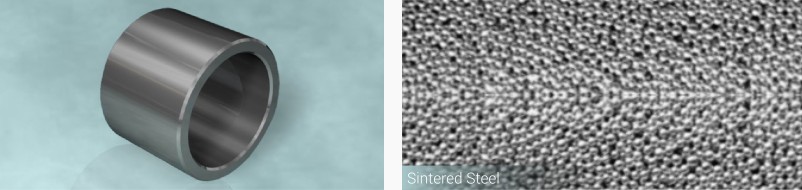 Sintered Steel material structure